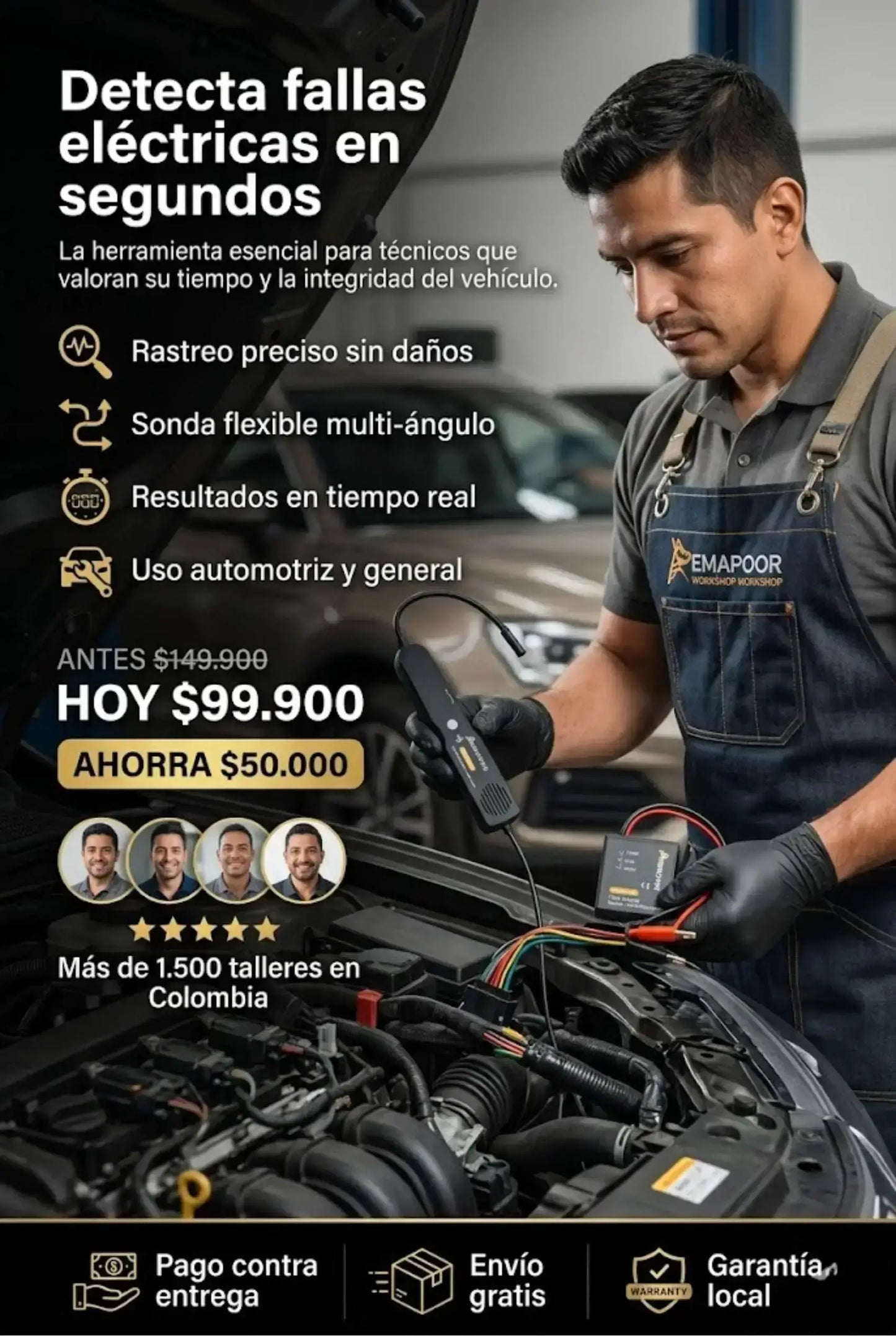 Localizador Digital de Cortocircuitos: Encuentra Fallas Eléctricas sin Dañar Cables