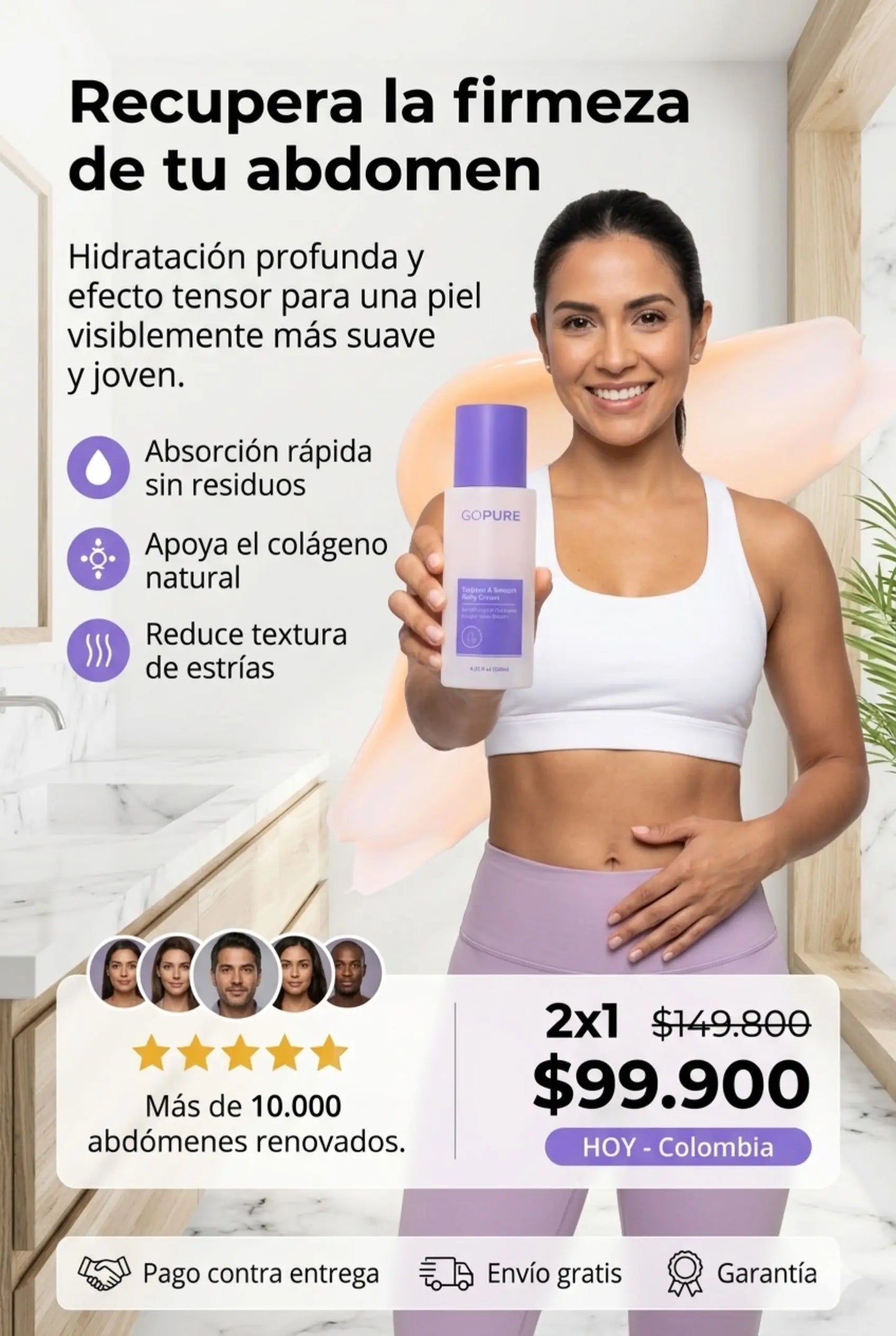 Recupera La Firmeza De Tu Abdomen Con GOPURE