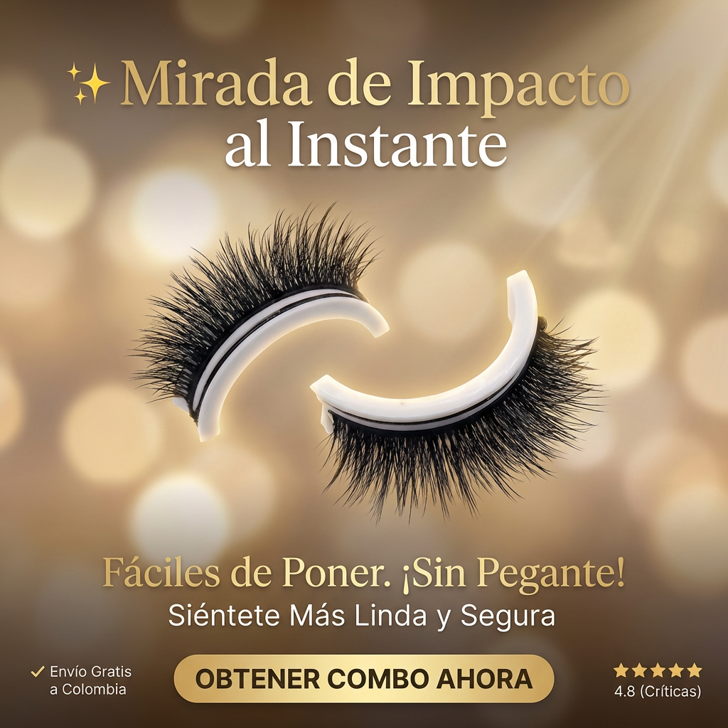 Renueva Tu Mirada 💥 Pestañas Autoadhesivas