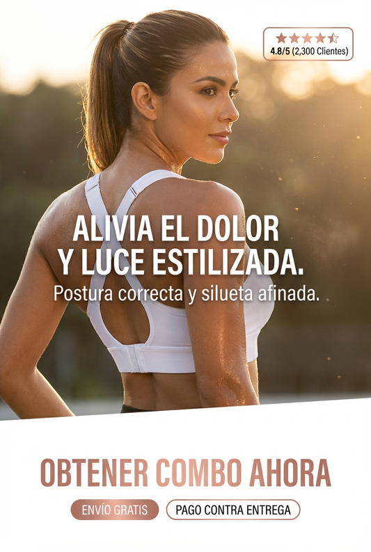 Brasier Deportivo Premium Corrector de Postura – Soporte Firme y Comodidad Total